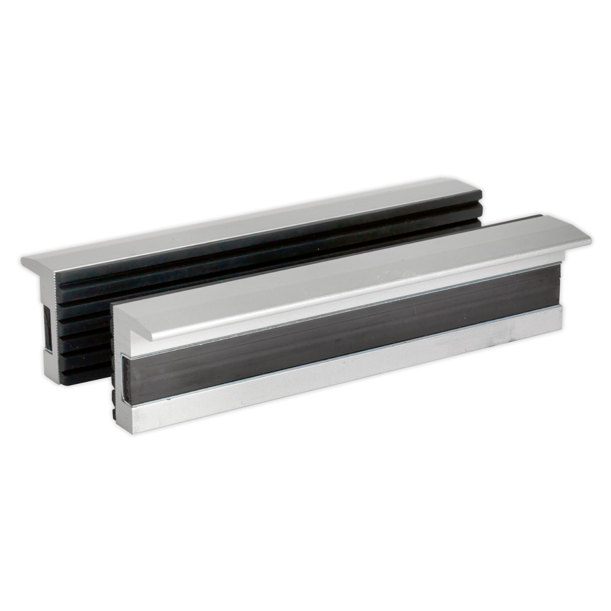 Sealey 125mm Soft Jaws for Vices Magnetic Grip Protects Soft Materials