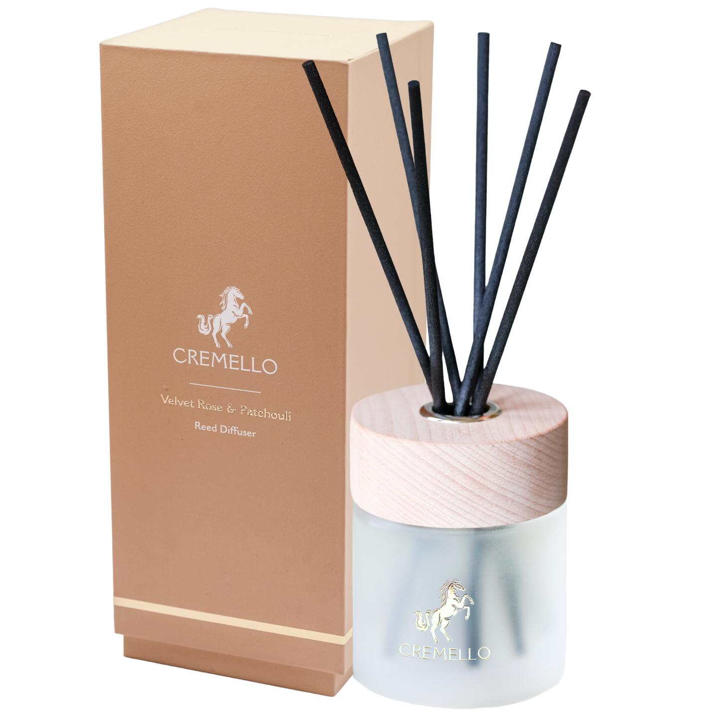 Cremello Velvet Rose & Patchouli Diffuser Floral Scent for Home