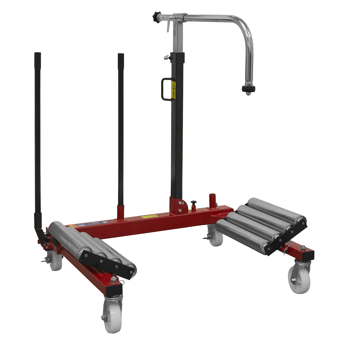 Sealey Wheel Removal Trolley 1500kg Capacity with Adjustable Rollers and Castors