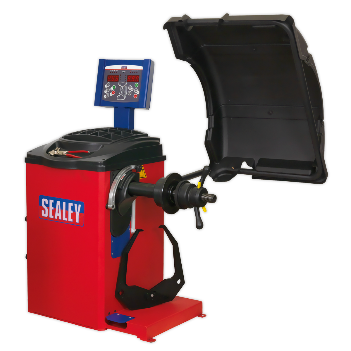 Sealey WB10 Semi-Automatic Wheel Balancer with Auto-Data Input and Accessories