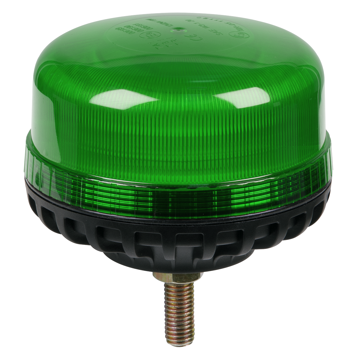 Sealey Green SMD LED Warning Beacon 12/24V 12mm Bolt Fixing Model WB951LEDG