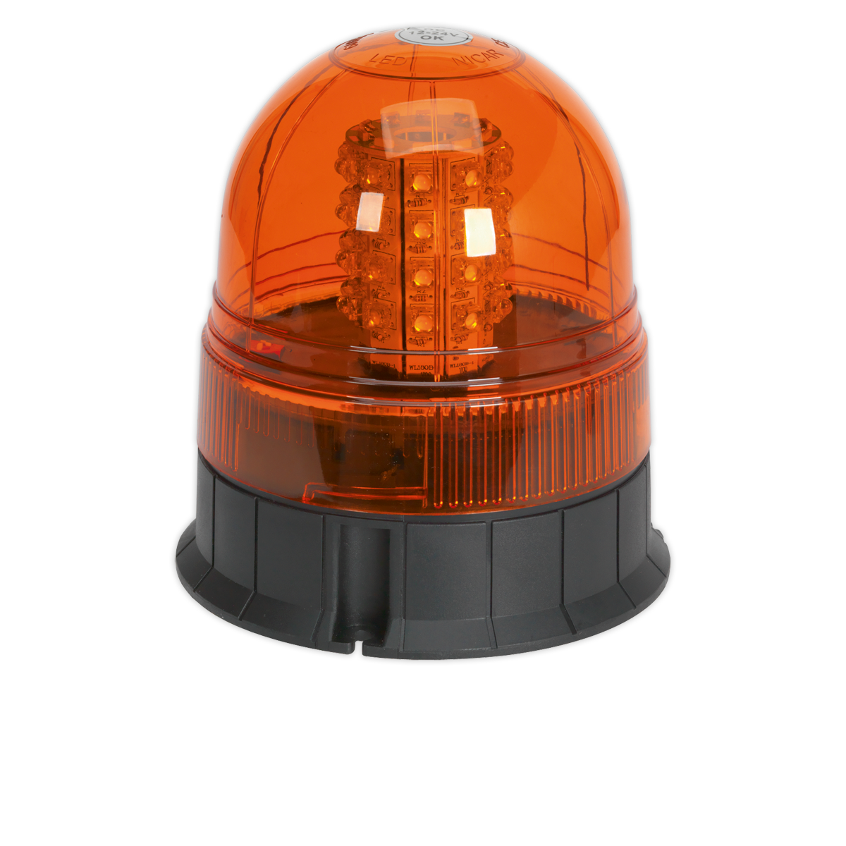 Sealey 40 SMD LED Warning Beacon 12/24V Heavy-Duty with 3 Bolt Fixing