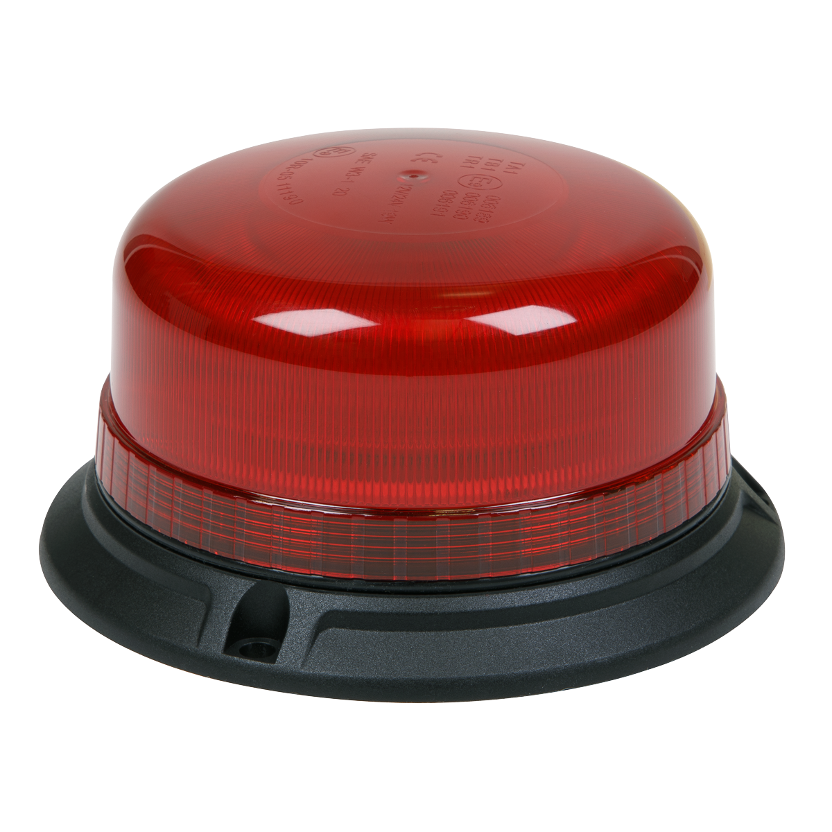 Sealey Red Warning Beacon SMD LED 12/24V 3-Point Mounting IP66 ECE R65