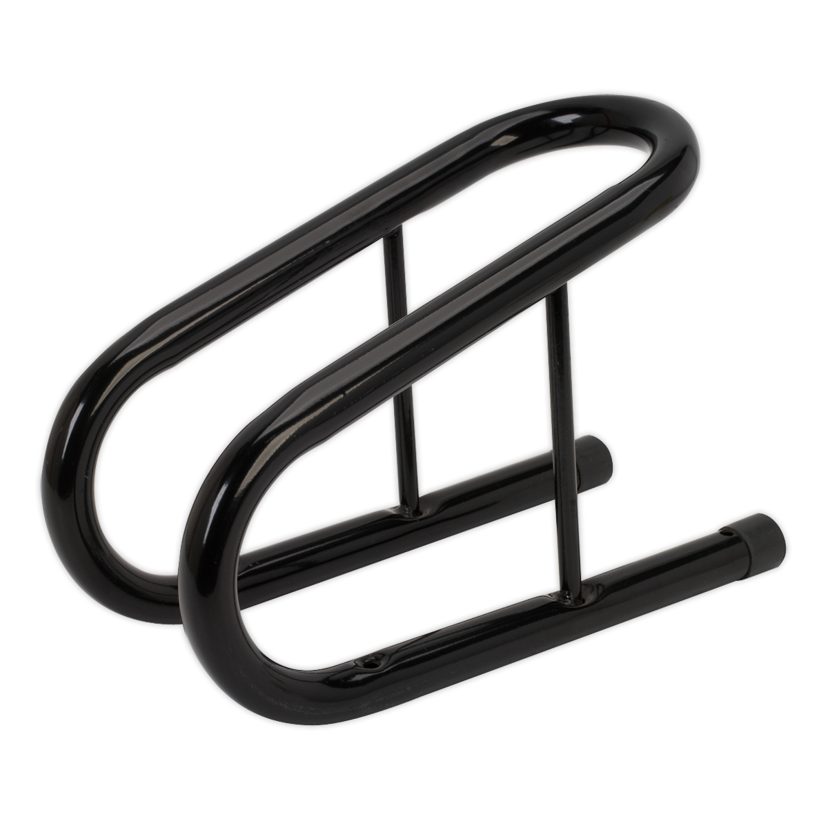 Sealey Motorcycle Wheel Chock Heavy-Duty 95mm Tyre Black Powder Coated WC06