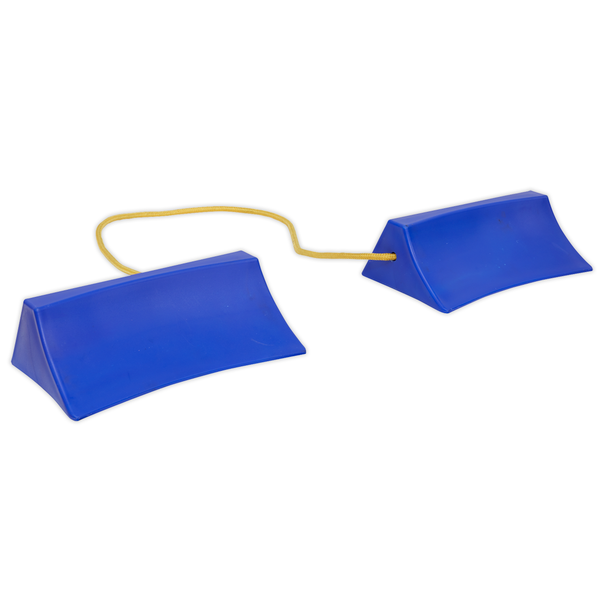 Sealey WC15 Plastic Wheel Chocks Pair Lightweight Sturdy for Cars Caravans