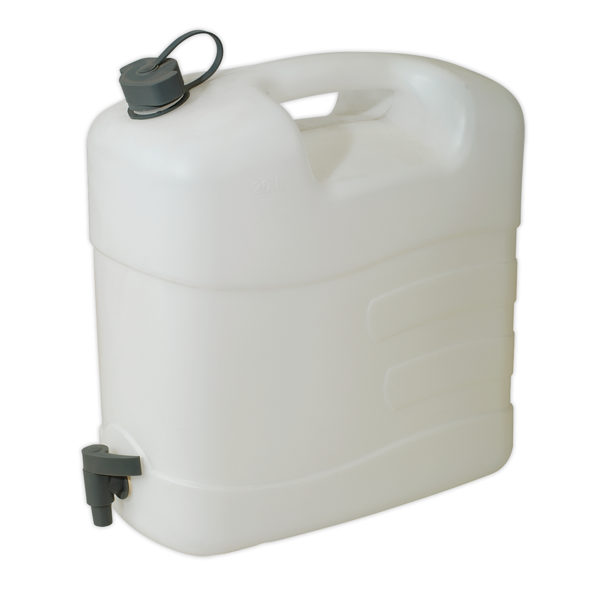 Sealey 20L Fluid Container with Tap Heavy-Duty Food Grade Polyethylene