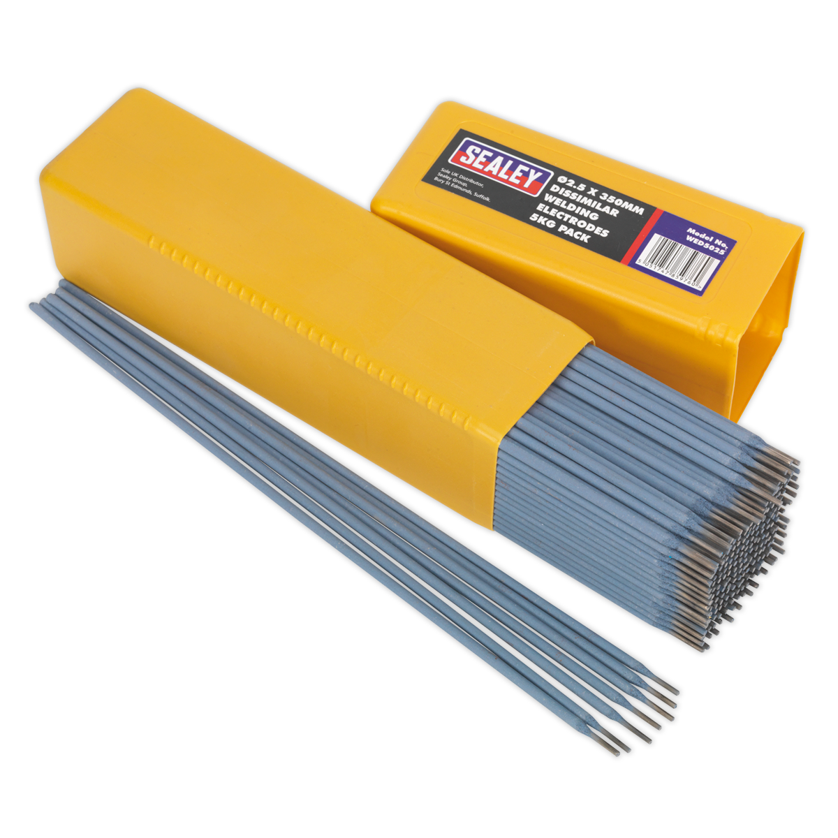Sealey E312 Welding Electrodes Dissimilar 2.5mm x 300mm 5kg Pack AC/DC