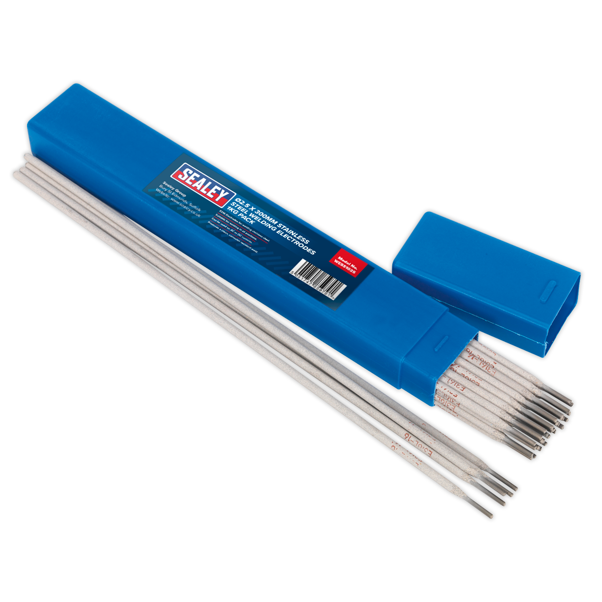 Sealey E316 Stainless Steel Welding Electrodes Ø2.5mm 300mm 1kg Pack