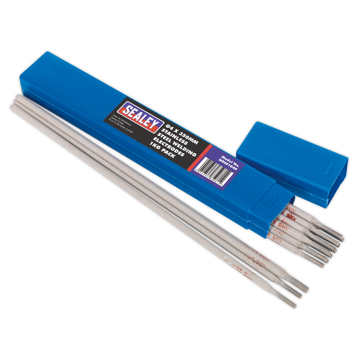 Sealey E316 Stainless Steel Welding Electrodes Ø4 x 350mm 1kg Pack
