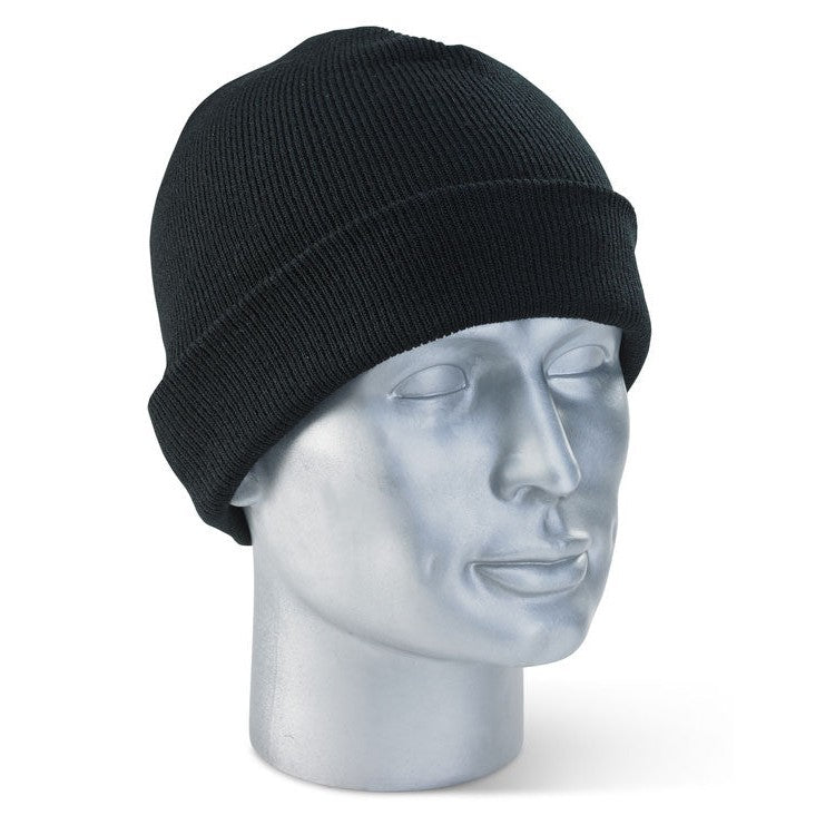 Beeswift Black Beenie Hat Microfibre Warmth Quick Dry Ideal for Winter