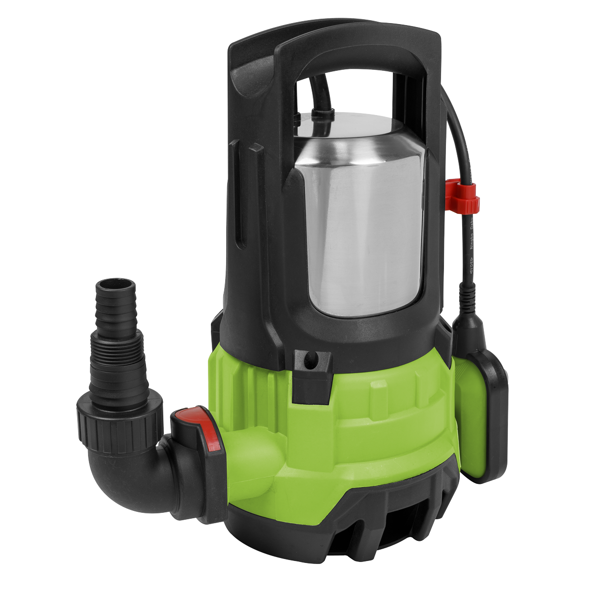 Sealey High Flow Submersible Dirty Water Pump 333L/min Automatic 230V