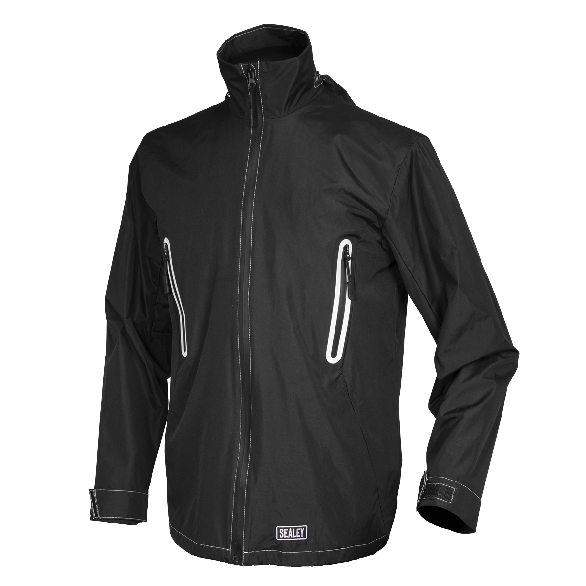 Sealey Heated Rain Jacket 5V Small Water-Resistant with 3 Heat Settings