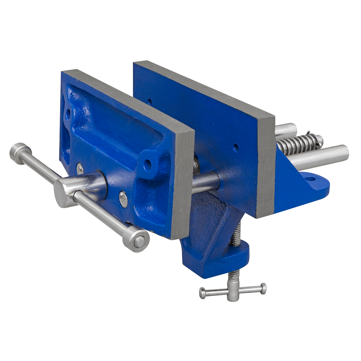 Sealey 150mm Woodworking Vice with Clamp Mount Heavy Duty Portable Tool