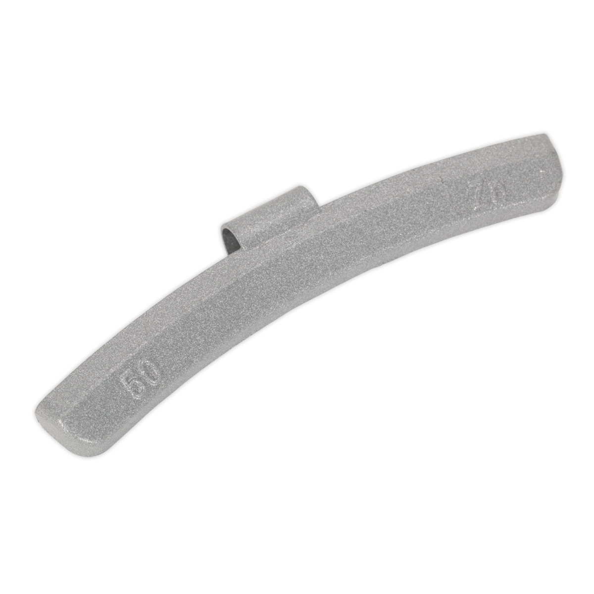 Sealey 50g Hammer-On Wheel Weights Pack of 50 Plastic Coated Zinc Alloy Rims