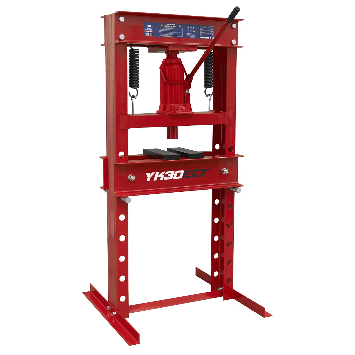 Sealey 30 Tonne Hydraulic Press Economy Floor Type High Quality Steel YK30ECF