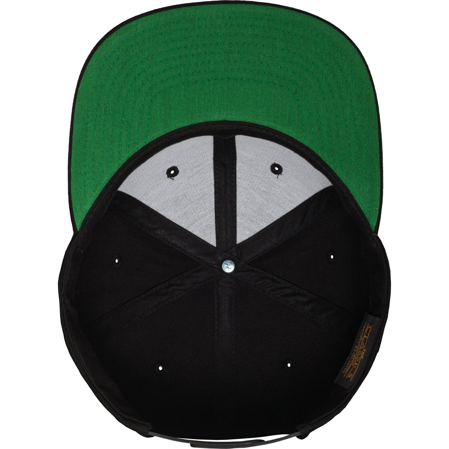 Flexfit Yupoong Classic Snapback Hat 6089M Wool Blend Adjustable Green Visor