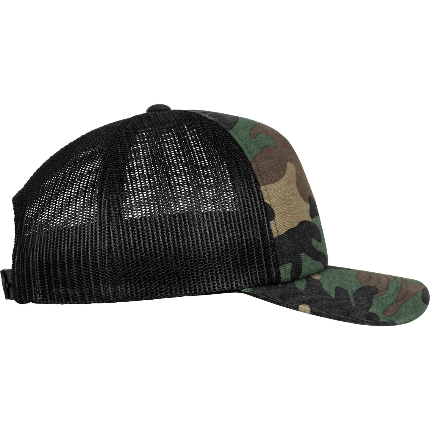 Flexfit Yupoong Camo Trucker Cap 6606C Classic Mesh Snapback Adjustable