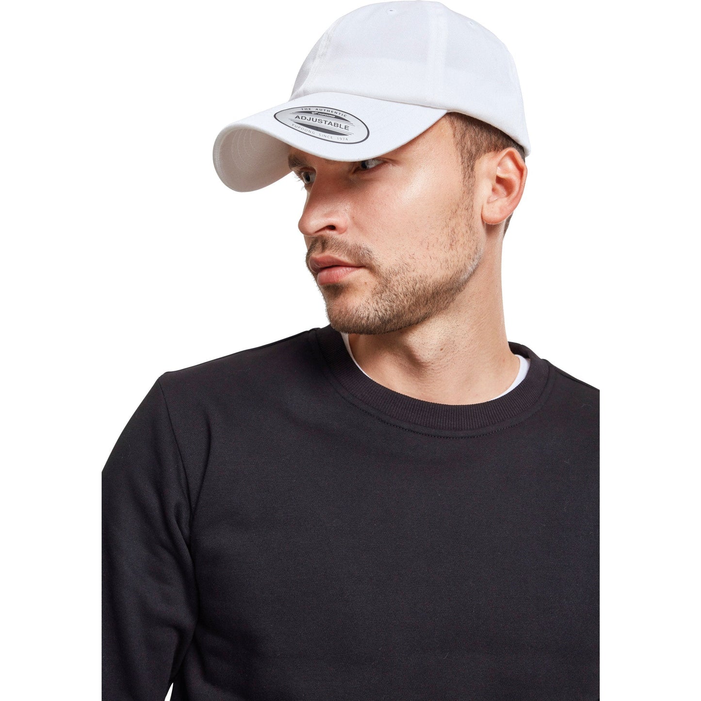Flexfit Yupoong Low-Profile Organic Cotton Cap 6245Oc Curved Brim Reinforced
