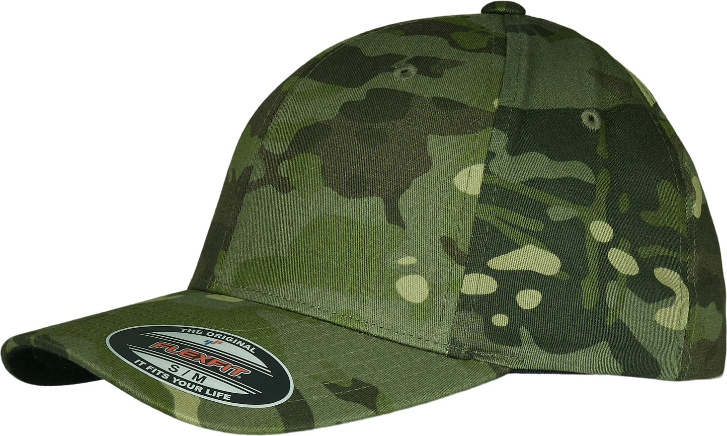 Flexfit By Yupoong Multicam Cap 6277MC High Quality Camouflage Headwear