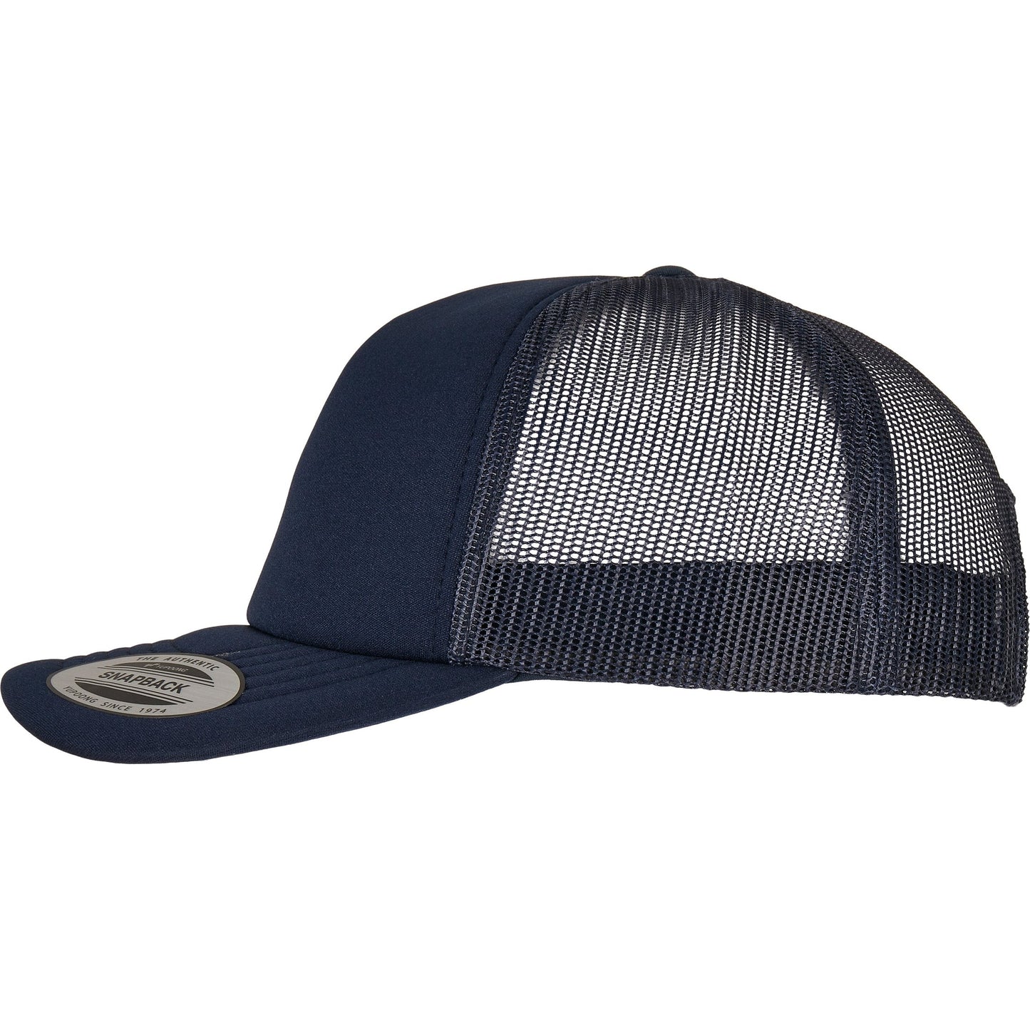 Flexfit Yupoong Classic Curved Visor Foam Trucker Cap Snapback 6320