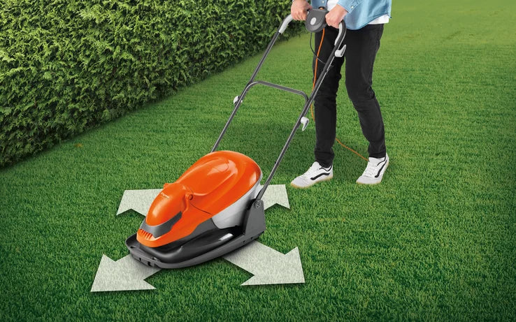 Flymo EasiGlide 300 Hover Collect Lawnmower 30cm 1800W for Small Lawns