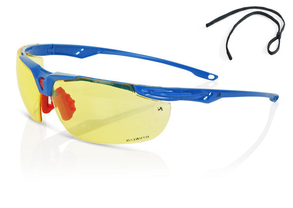 Beeswift Sports Style Safety Spectacle Lightweight Polycarbonate Lens UV Filter