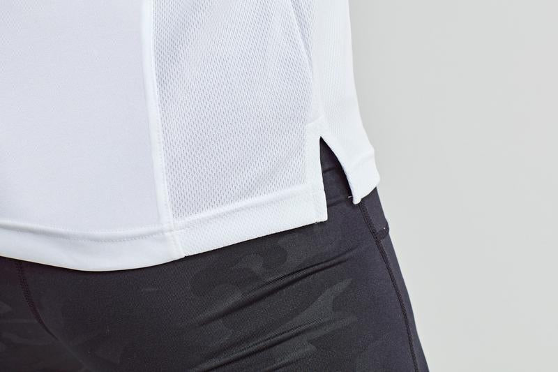 TriDri Panelled Polo Shirt Wicking Fabric Mesh Panels Short Sleeve Sportswear