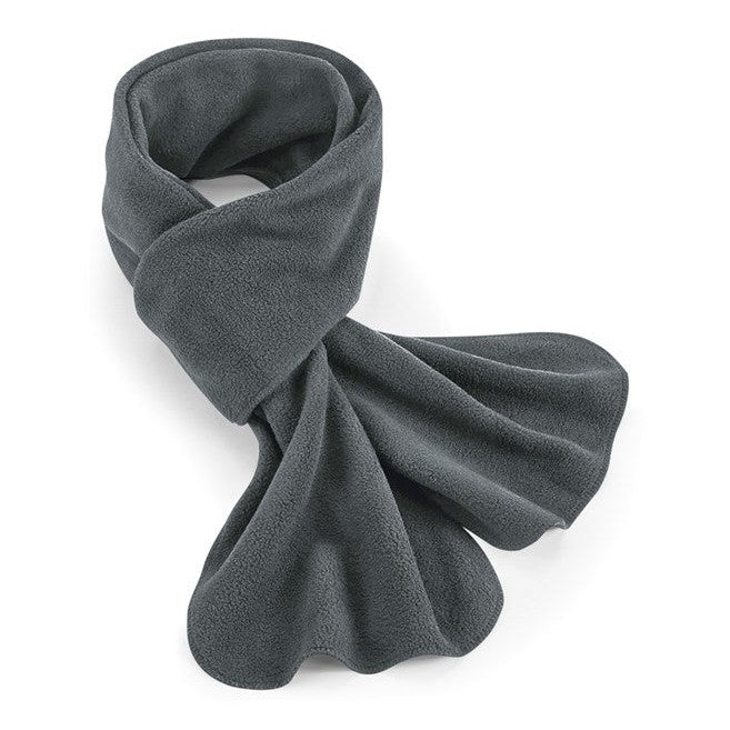 Beechfield Recycled Fleece Scarf 100% GRS Certified Soft Anti-Pill Warmth