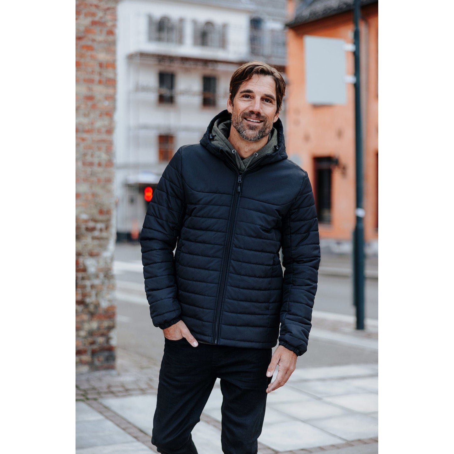 Stormtech Nautilus Quilted Hooded Jacket PFC-Free Water-Repellent Insulation