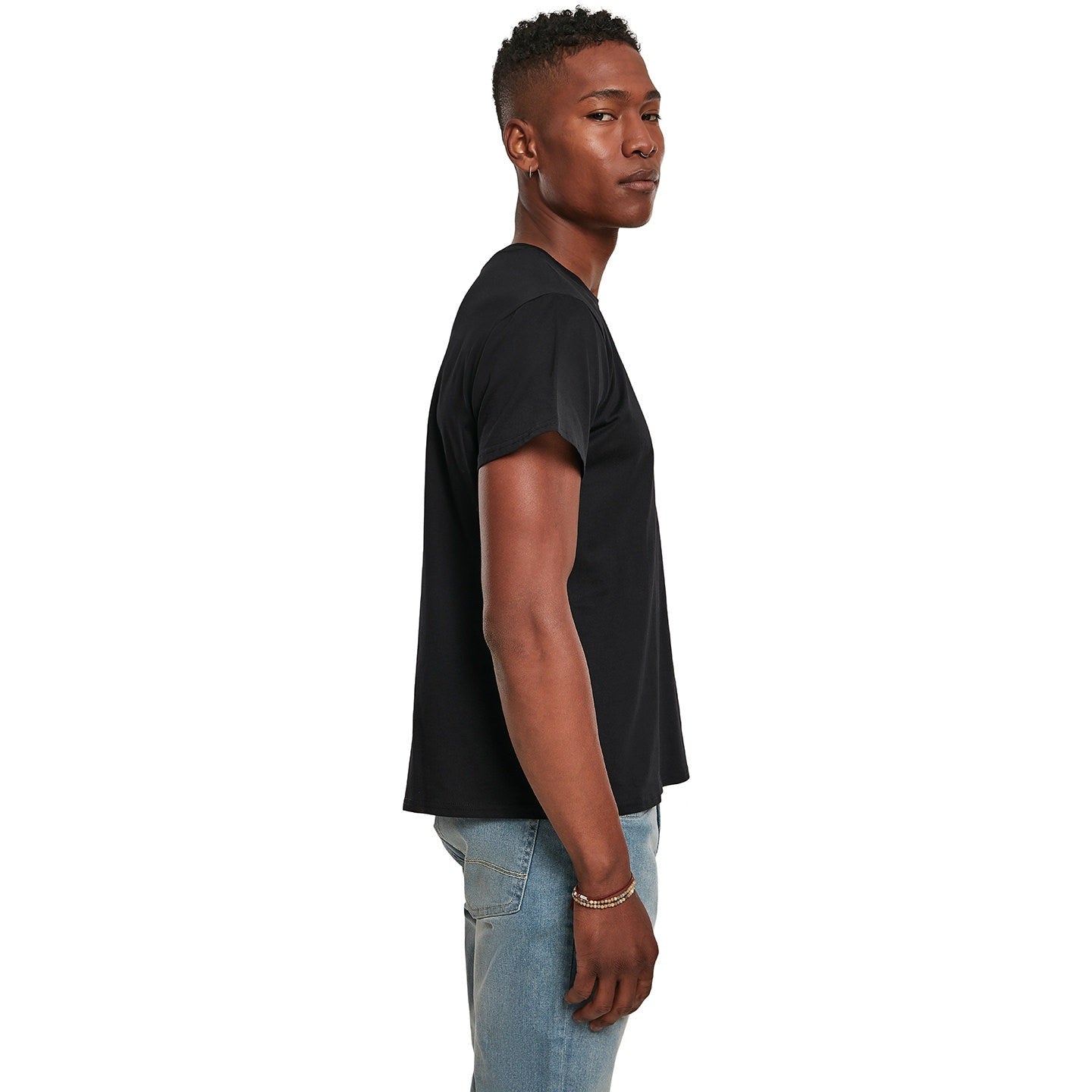 FAMA Certified Build Your Brand Basic T-Shirt 100% Cotton Crew Neck Monochrome