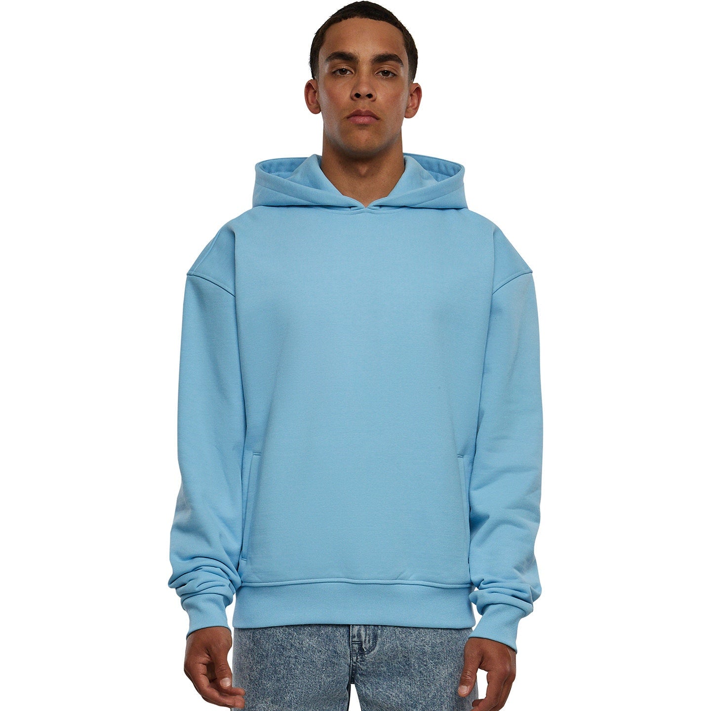 Build Your Brand Ultra-Heavy Oversized Hoodie with Pockets for Men