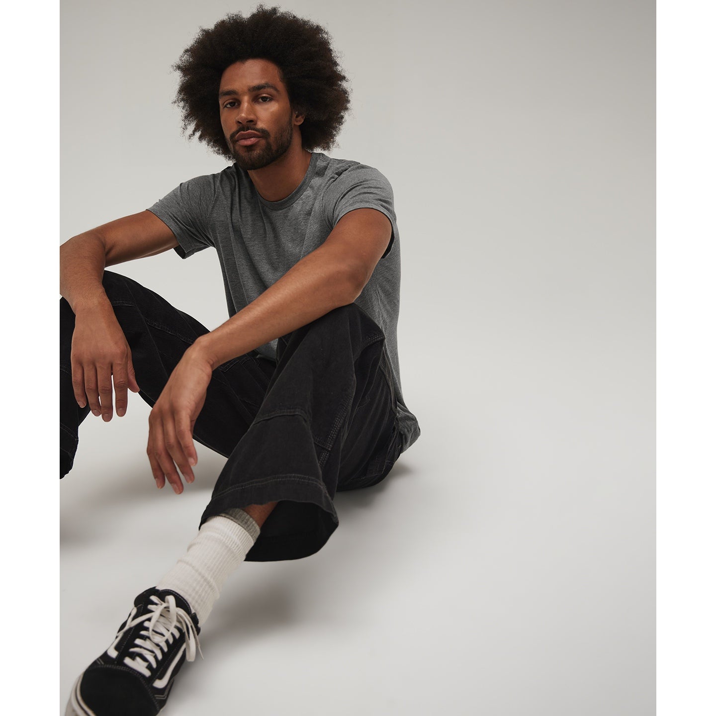Bella Canvas Unisex Triblend Crew Neck T-Shirt Grey Soft Modern Fit XS-2XL