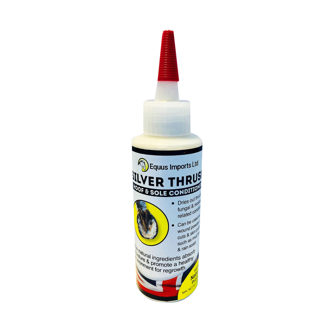 Equus Imports Horse Silver Thrush Organic Hoof Treatment and Wound Powder