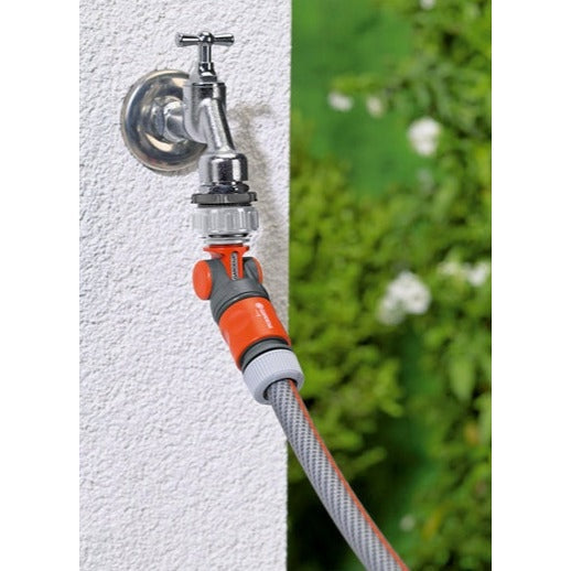 Gardena Angled Tap Connector Rotatable Frost Resistant for Hose Trolleys