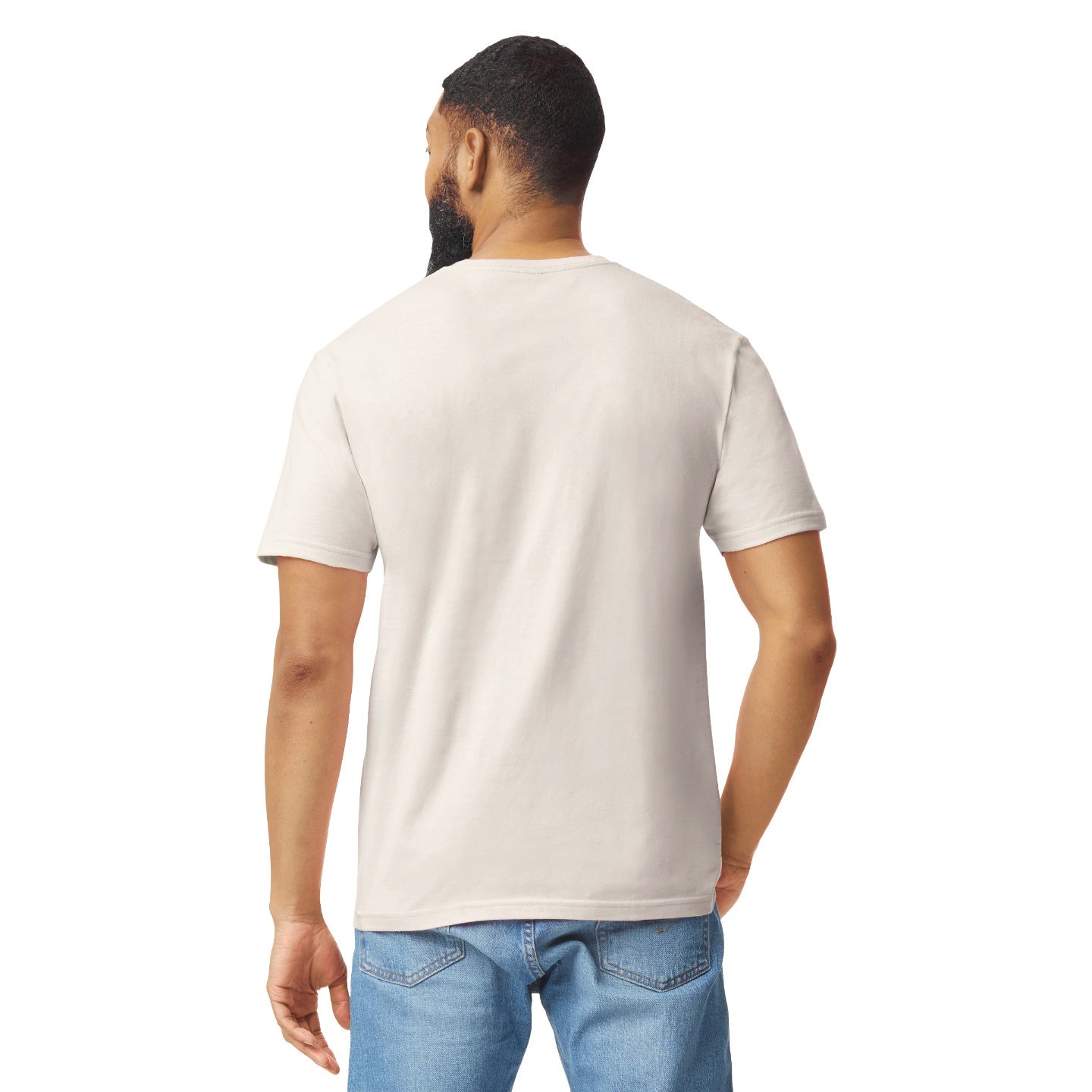 Gildan Softstyle Adult Ringspun T-Shirt Natural Lightweight Euro Fit 100% Cotton