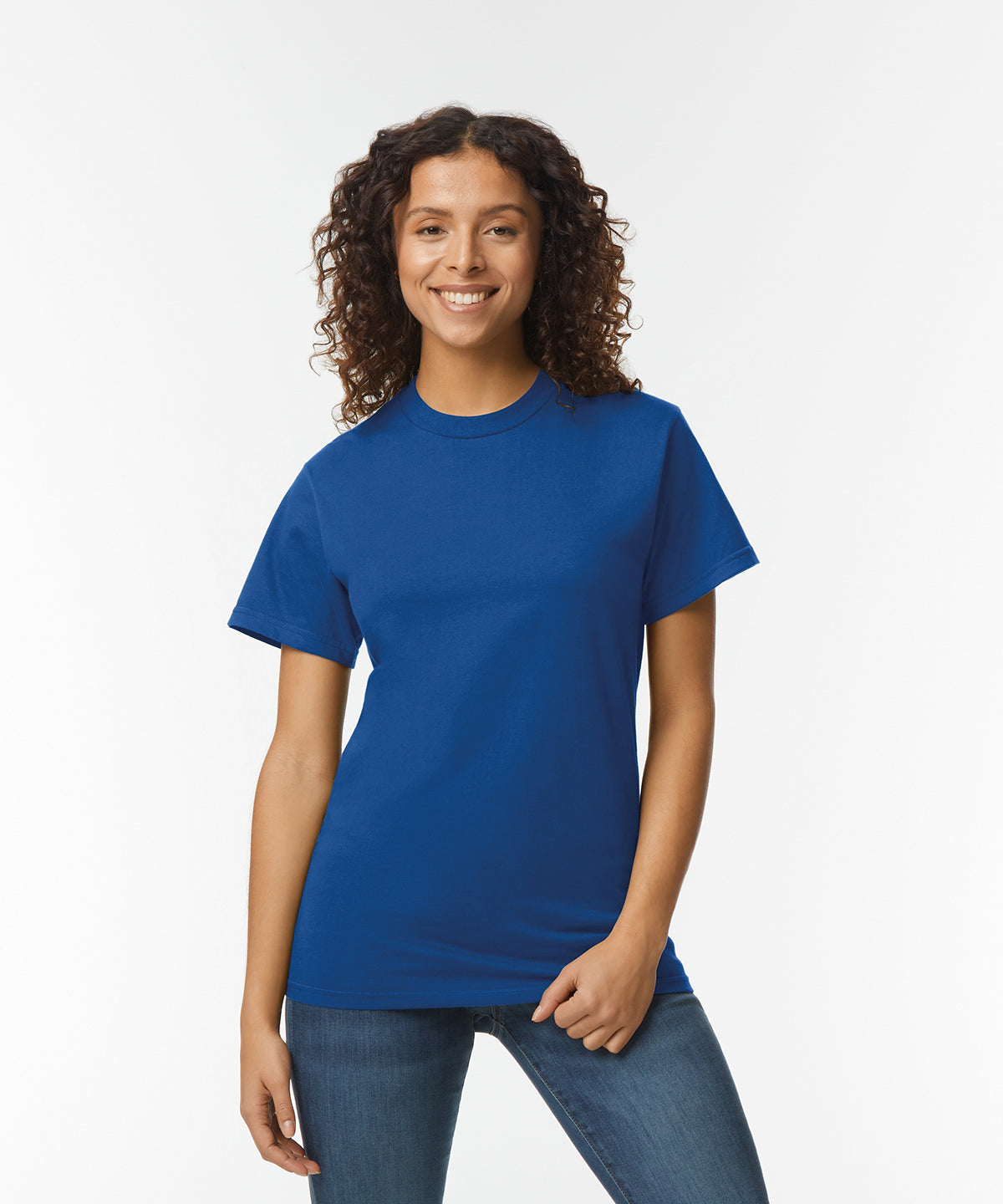 Gildan Hammer Adult T-Shirt Sport Royal Combed Ringspun Cotton Classic Fit