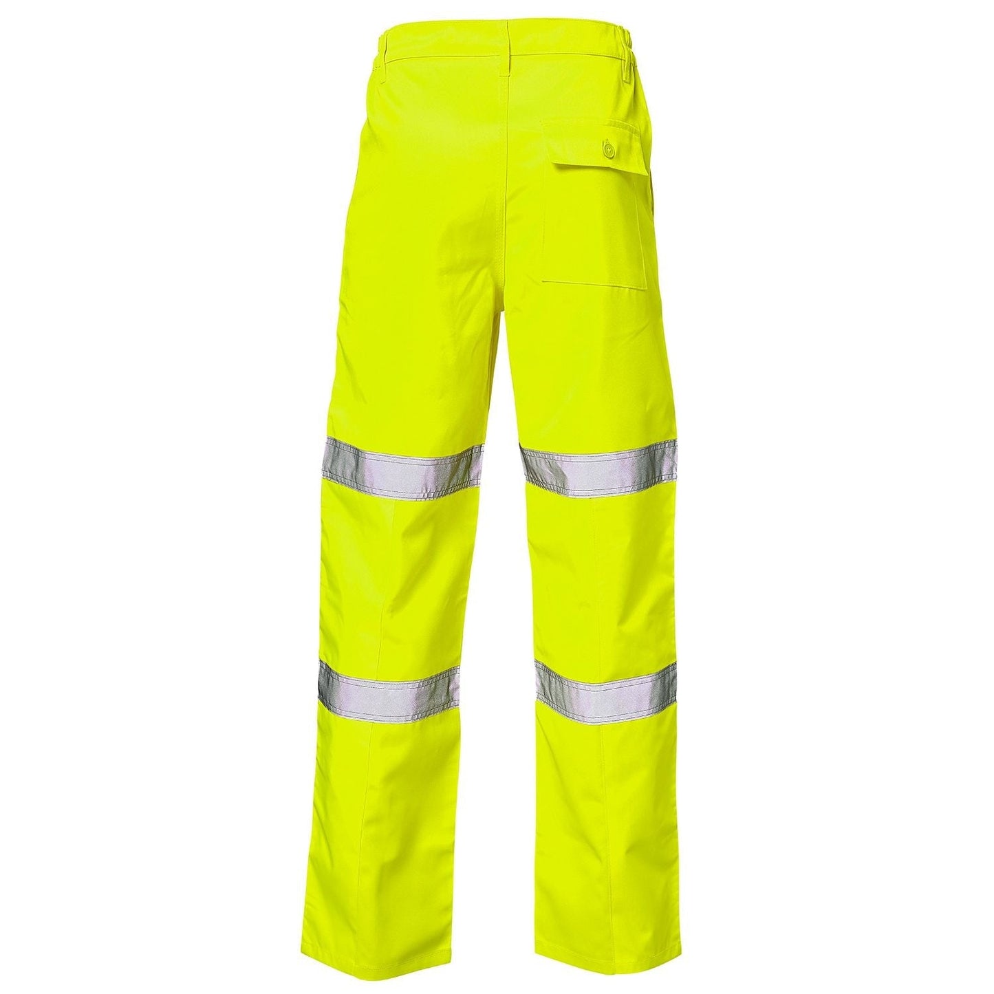 Supertouch Hi Vis Yellow Ballistic Trousers with 2 Bands and Pockets