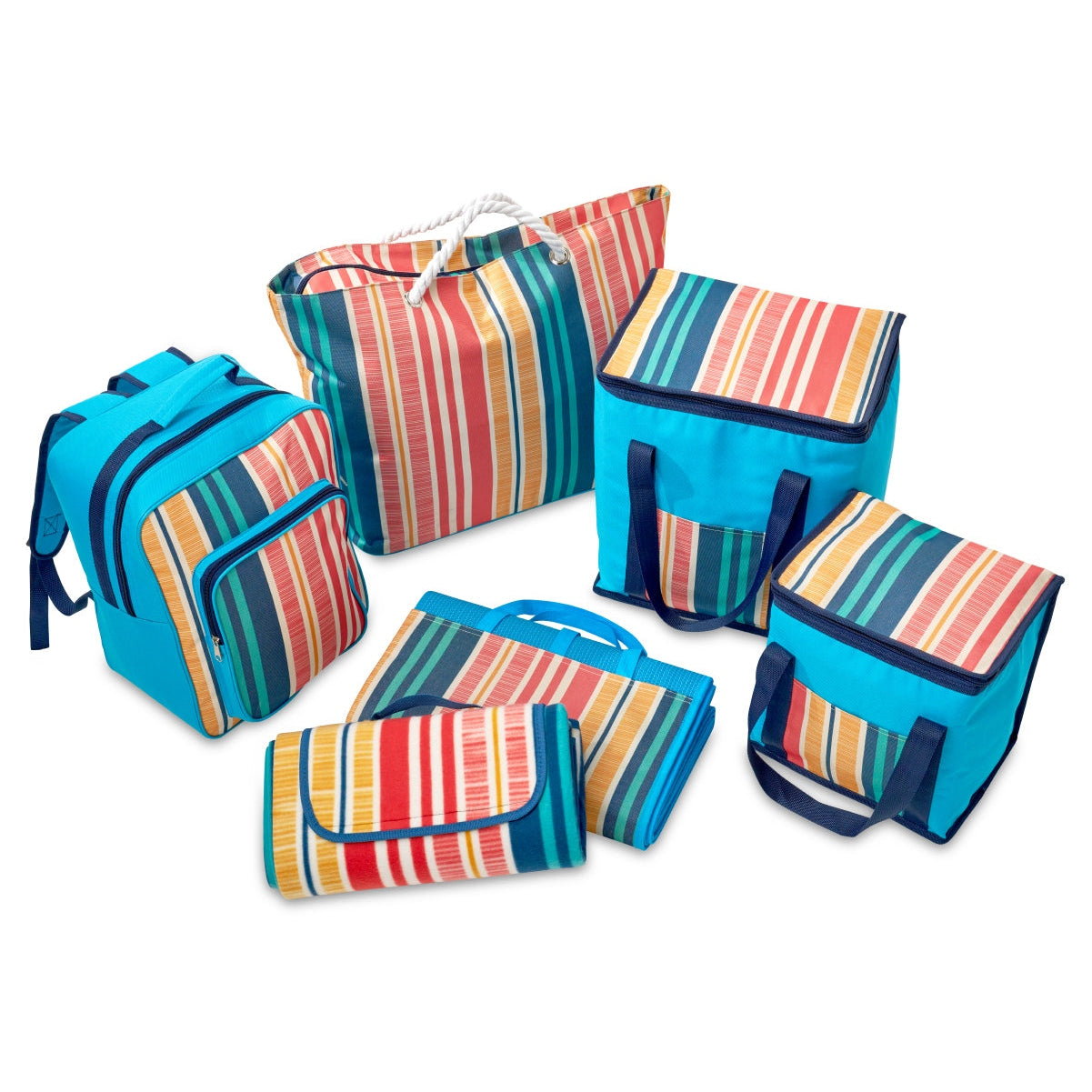 Moroccan Design 12L Cool Bag Insulated Picnic Bag with Carry Straps