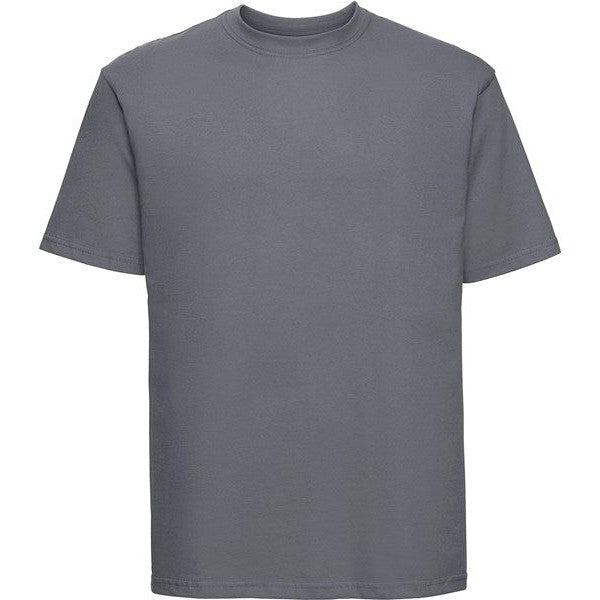 Russell Europe Super Ringspun Classic T-Shirt Convoy Grey 100% Cotton S-4XL