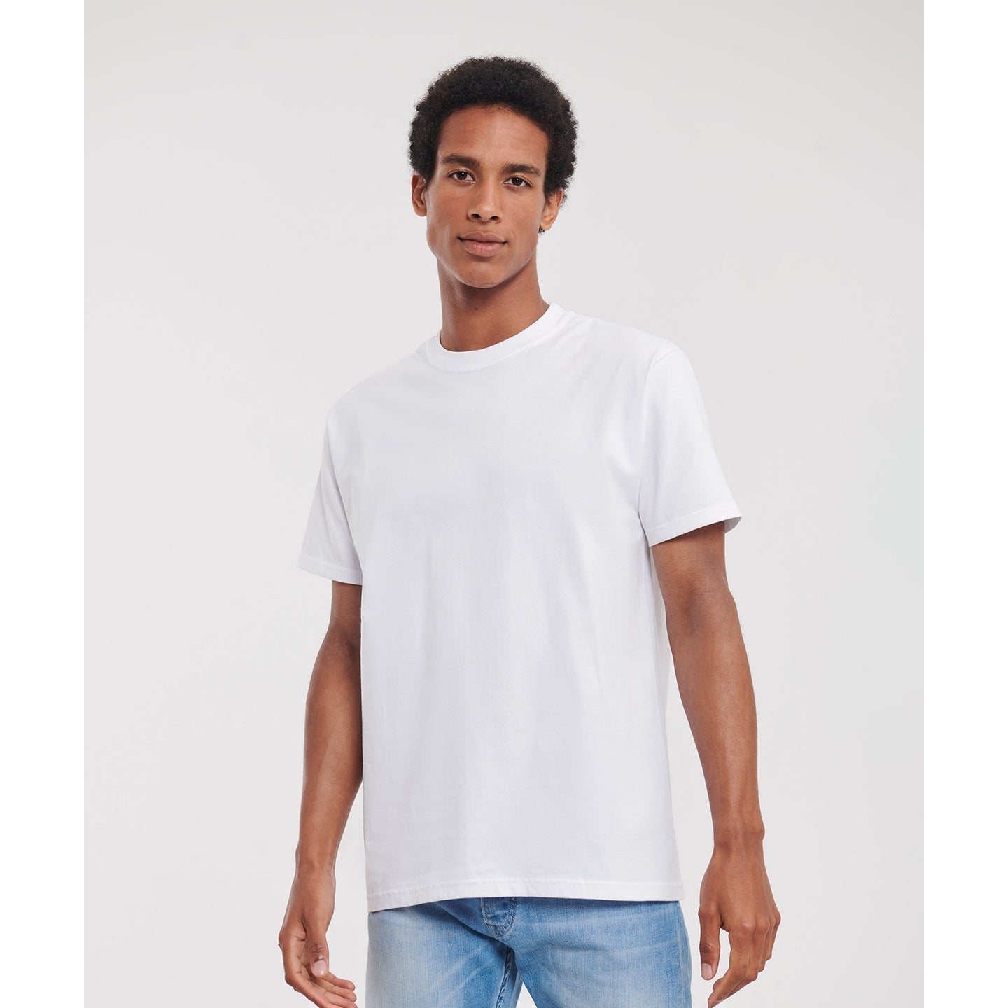Russell Europe Classic Heavyweight Ringspun T-Shirt 100% Cotton Various Sizes