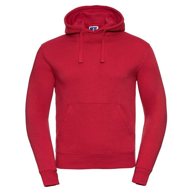 Russell Europe Authentic Hooded Sweatshirt Classic Red Premium Fabric