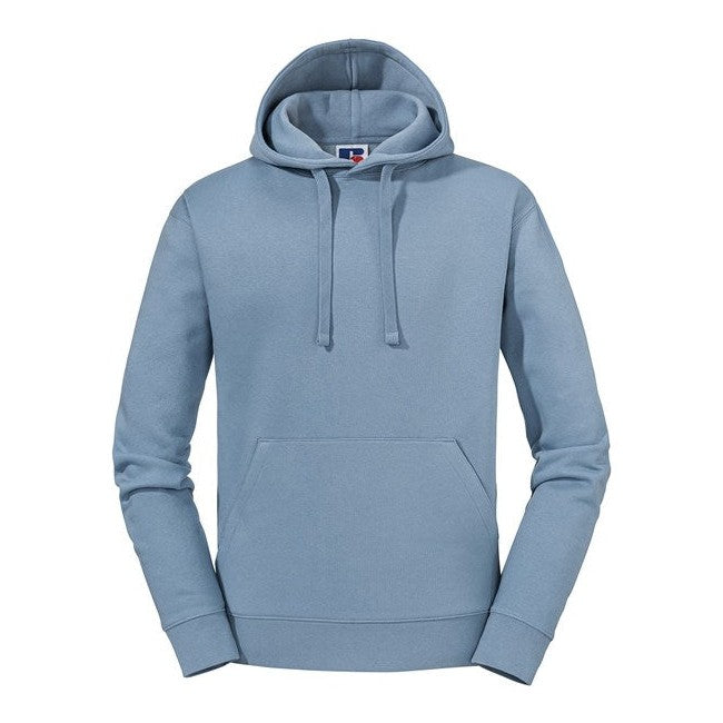 Russell Europe Authentic Hooded Sweatshirt Mineral Blue Contemporary Fit