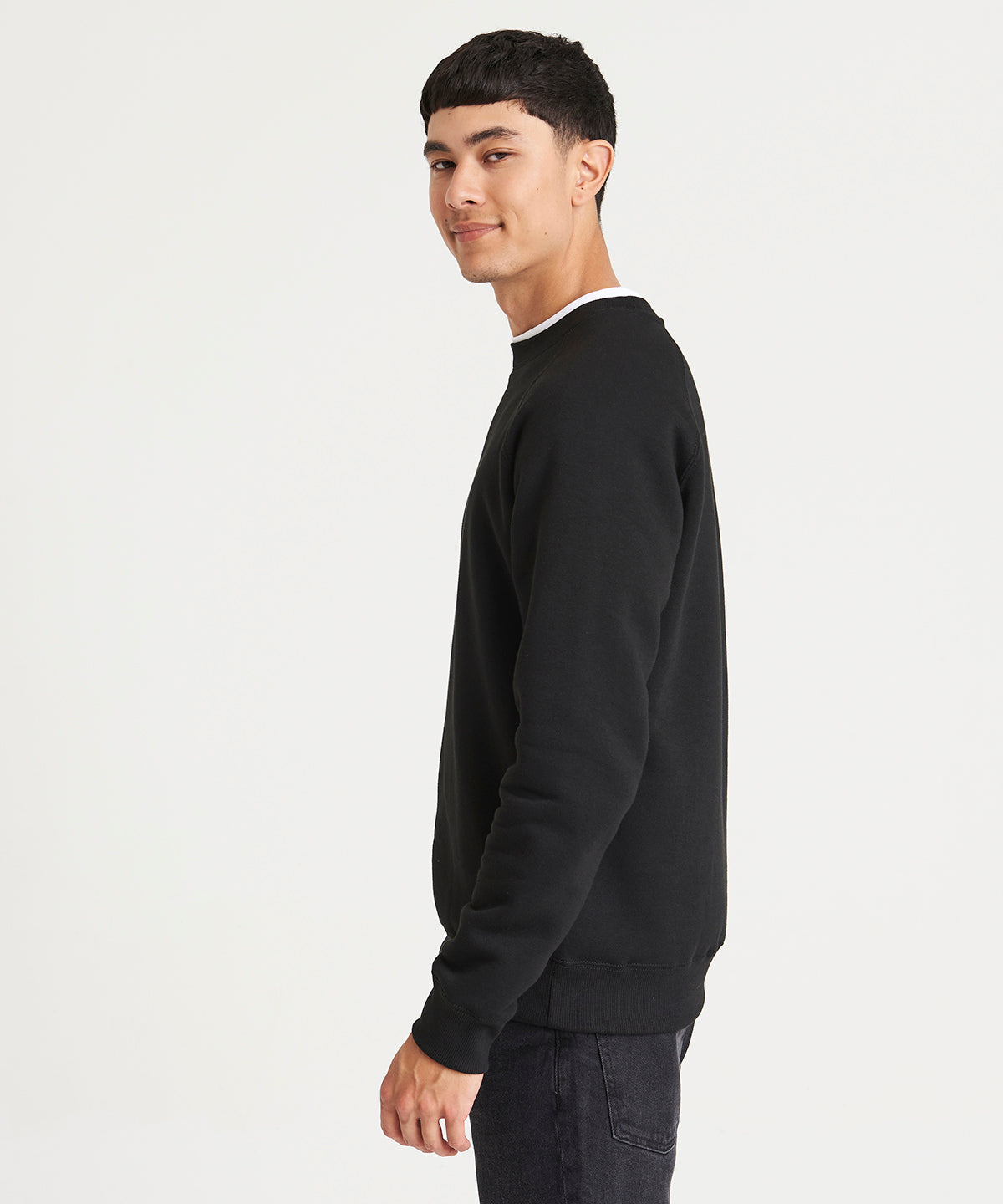 Awdis Just Hoods Graduate Heavyweight Sweatshirt Raglan Sleeves Soft Cotton