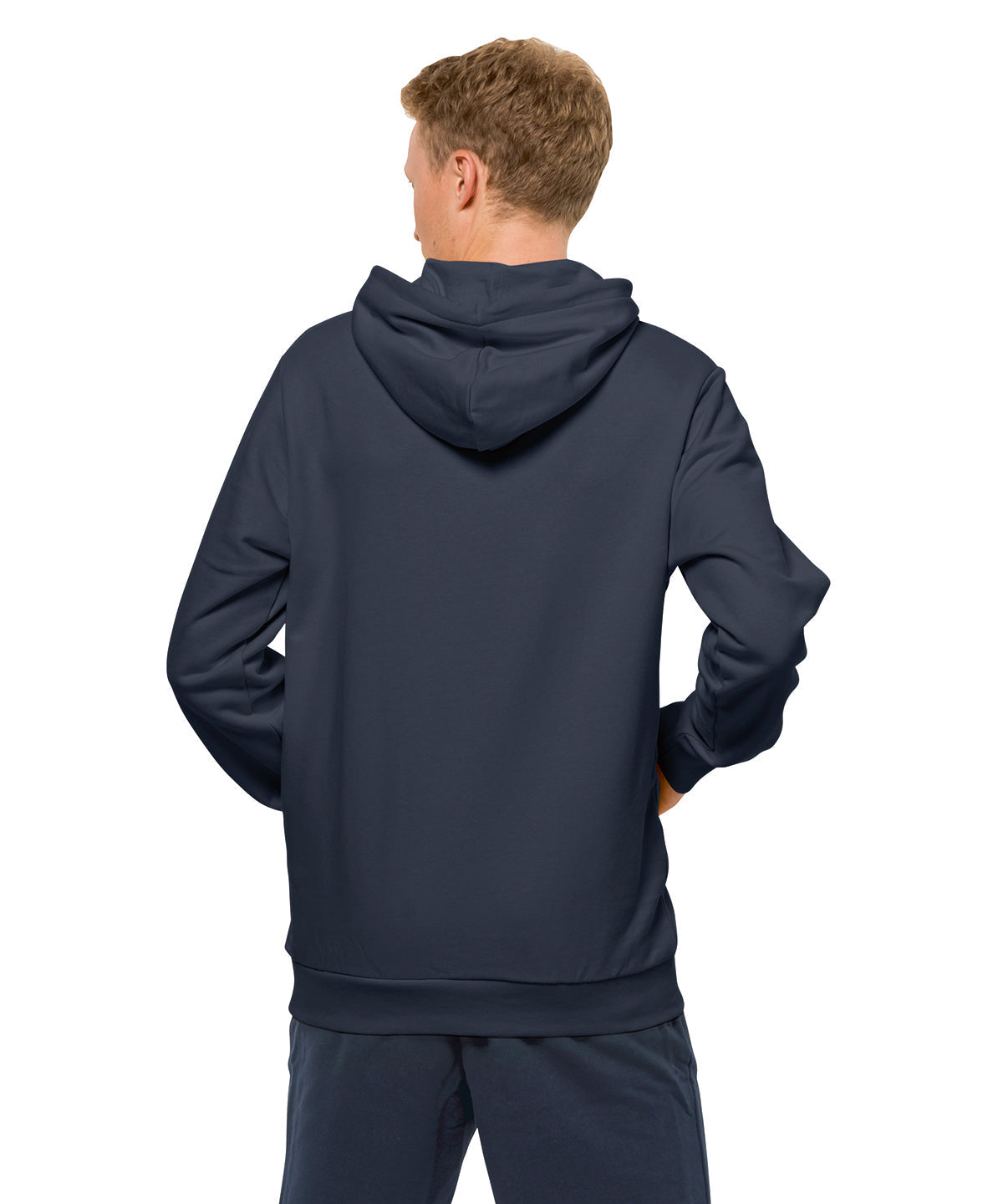 Jack Wolfskin Organic Cotton Hoodie Adjustable Hood Large Pocket Soft S-2XL