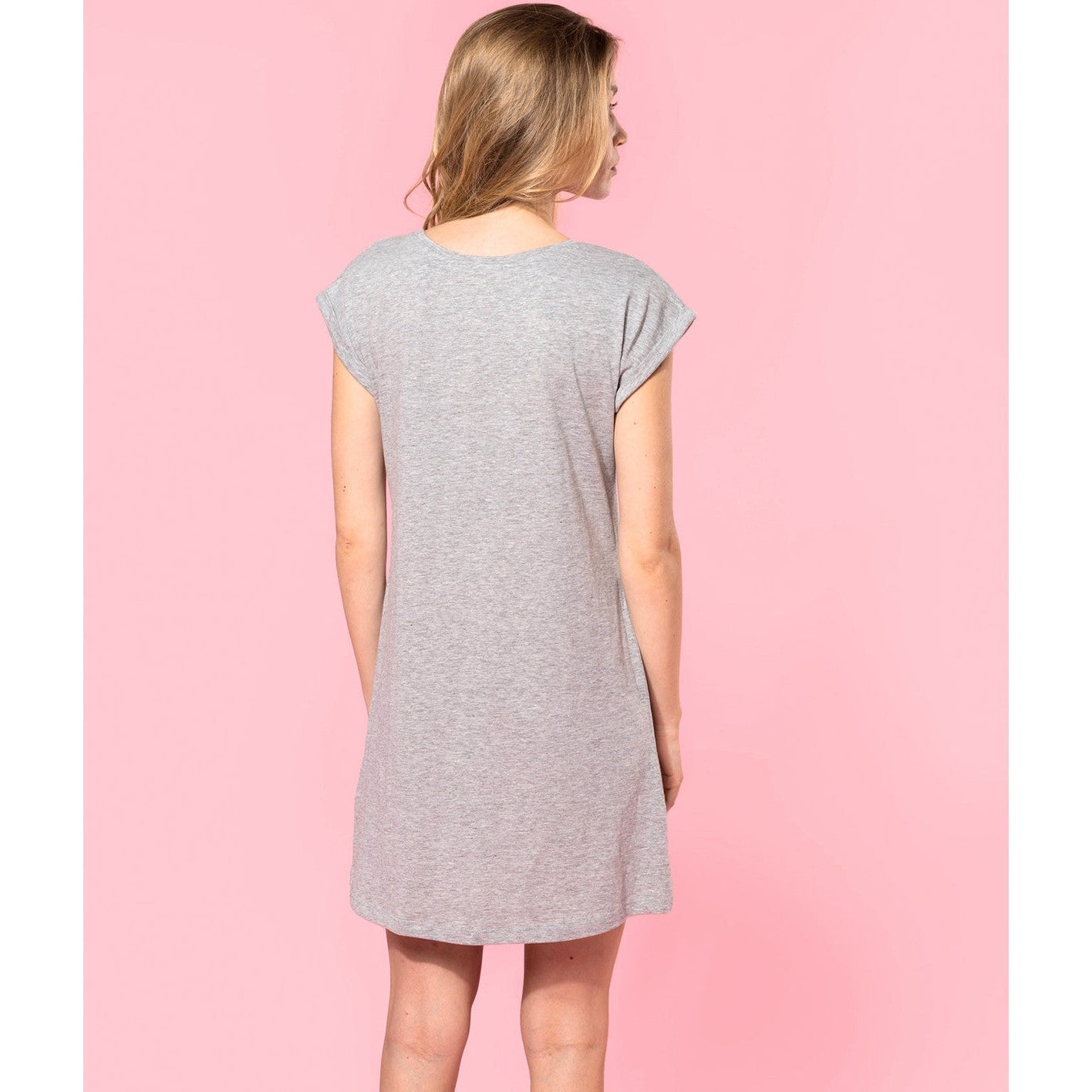 Kariban Ladies Long T-Shirt Comfort Fit Wide Neck Curved Hem Size S/M L/XL