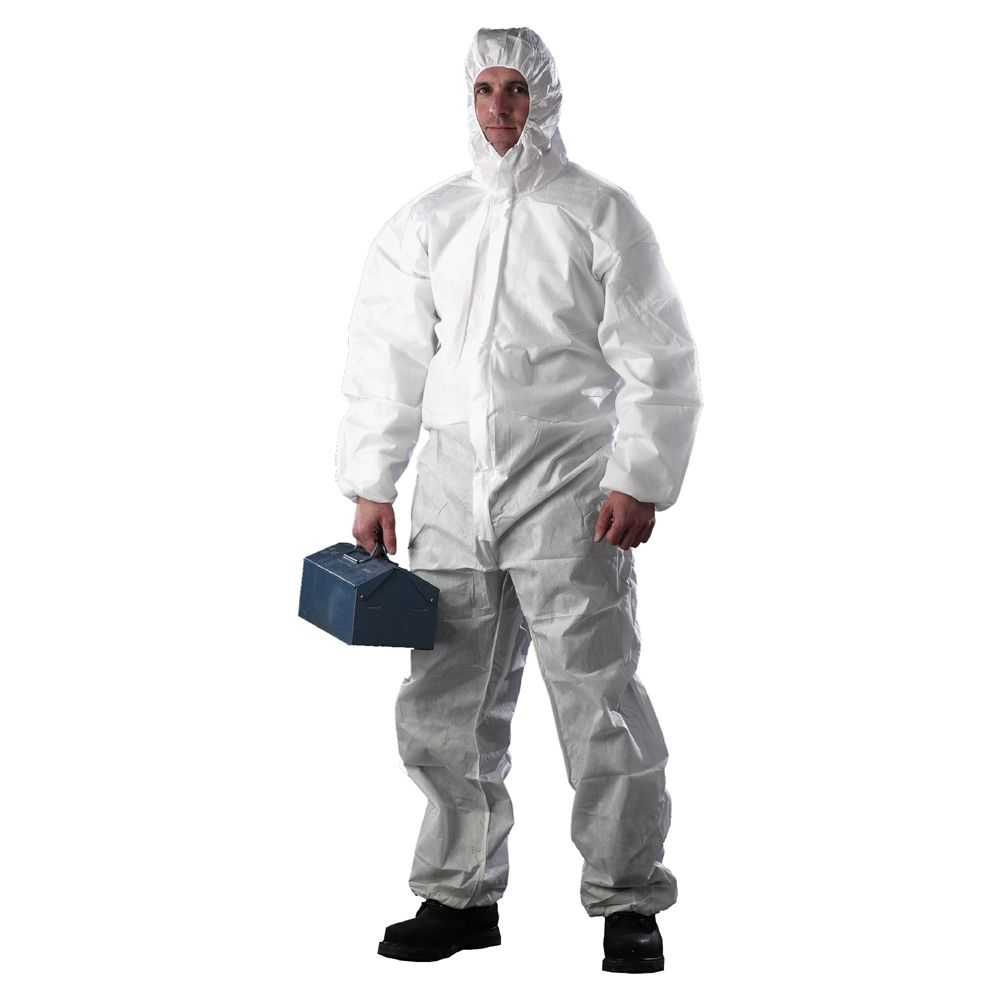 Lakeland SafeGard GP Breathable SMS Coverall Type 5 6 Lightweight Protection