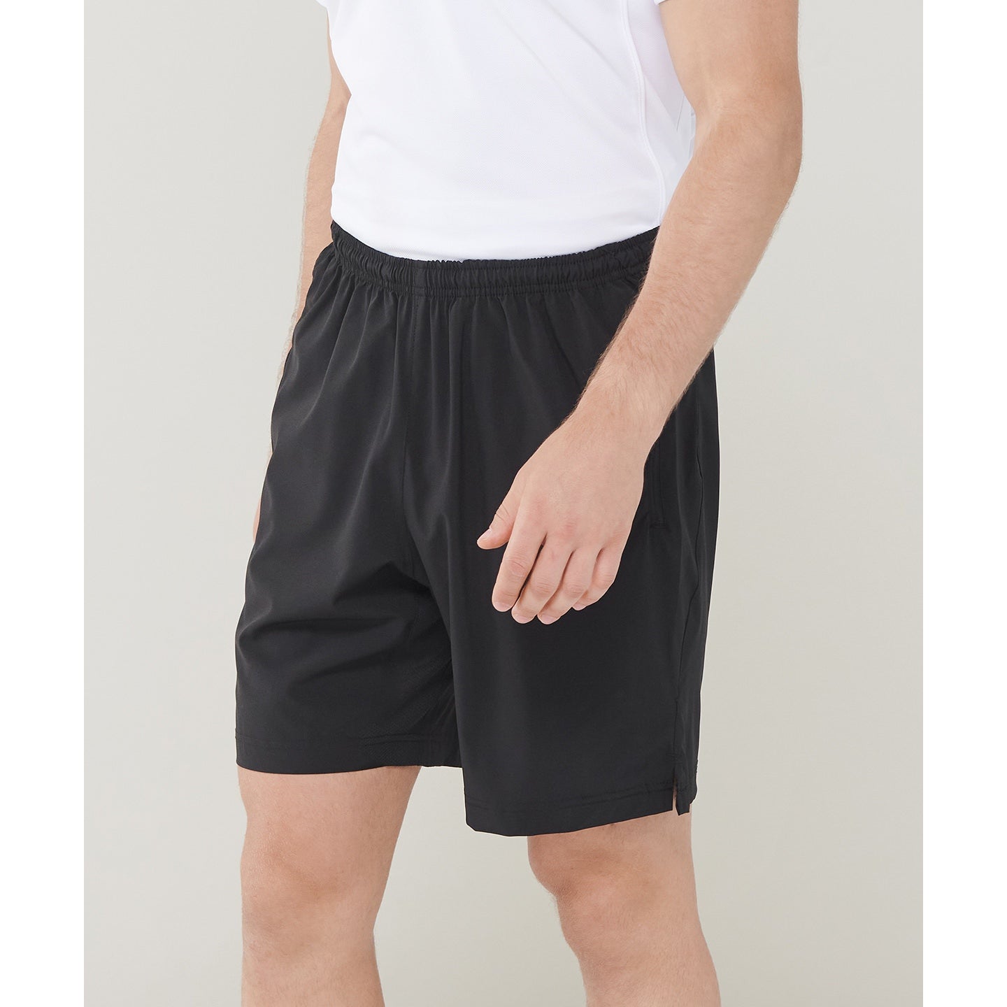 Finden & Hales Pro Stretch Sports Shorts 4-Way Stretch Elastic Waistband S-2XL