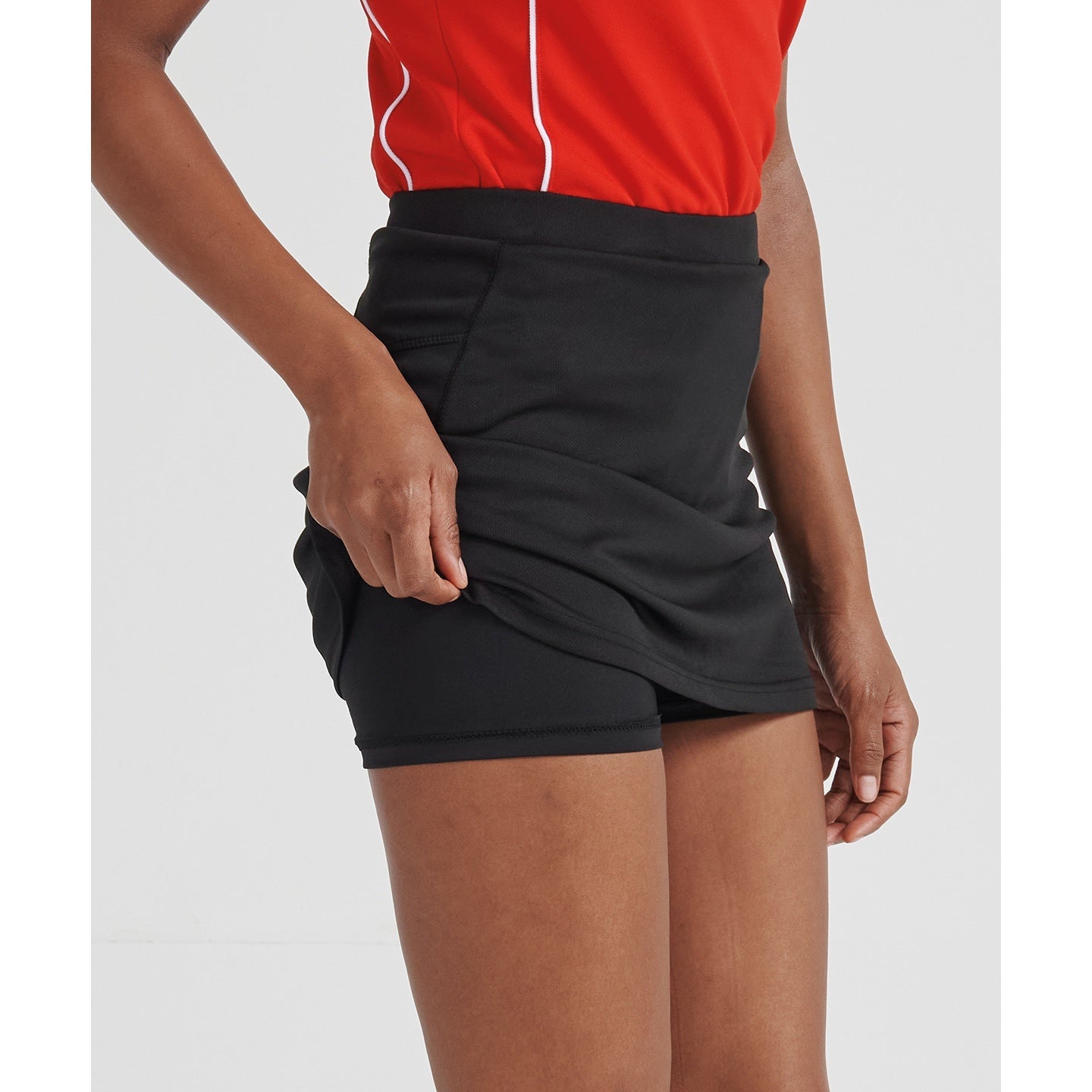 Finden & Hales Women's Skort Coolpass Wicking Fabric Inner Key Pocket XS-XL