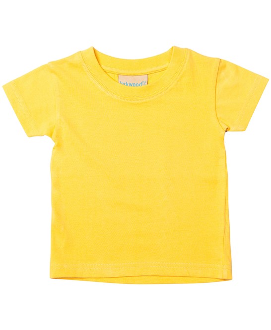 Larkwood Sunflower Baby/Toddler T-Shirt, Lightweight Cotton, Crew Neck, 0-4Y