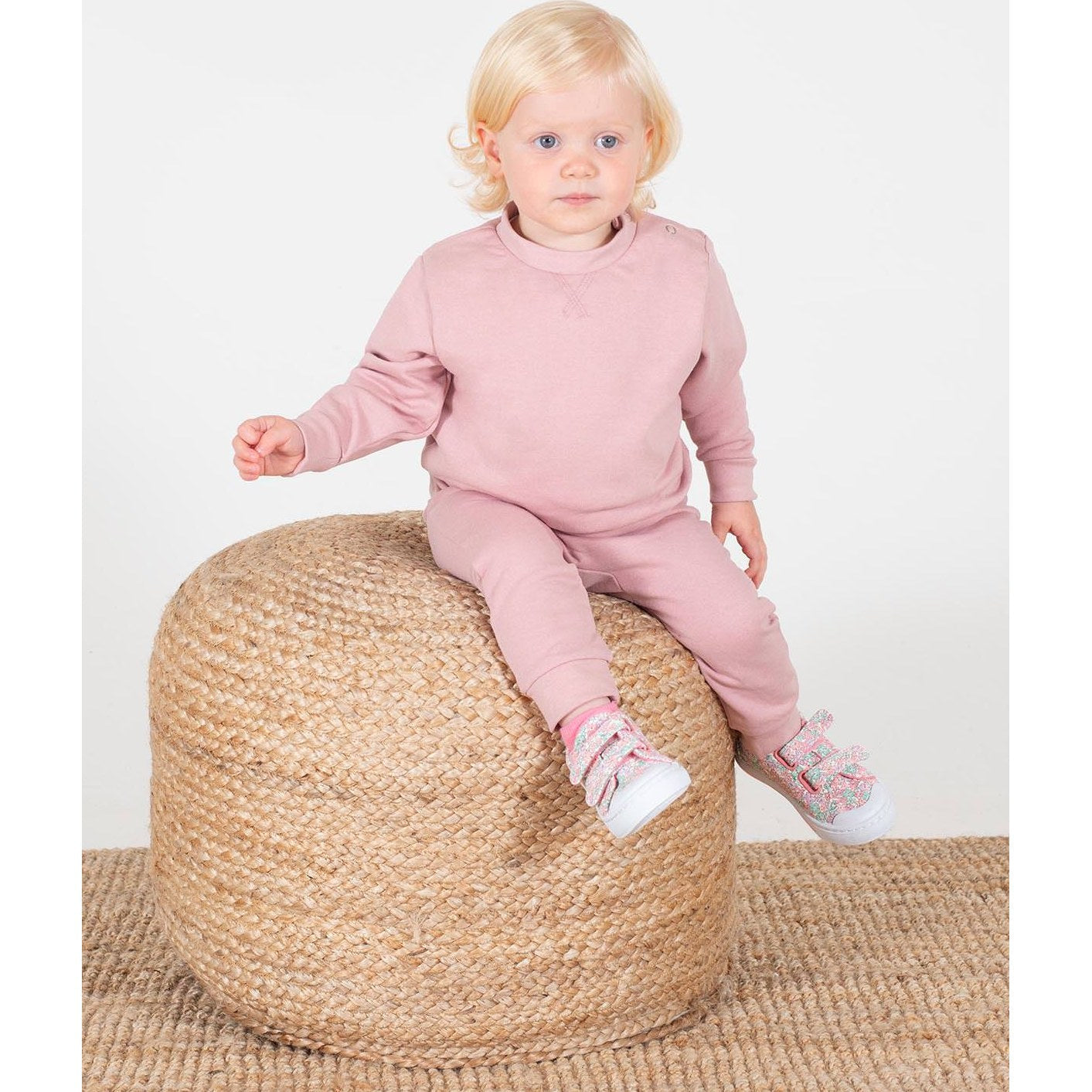 Larkwood Kids Sustainable Sweatshirt Soft Fleece Eco-Friendly Fashion 0-6Y